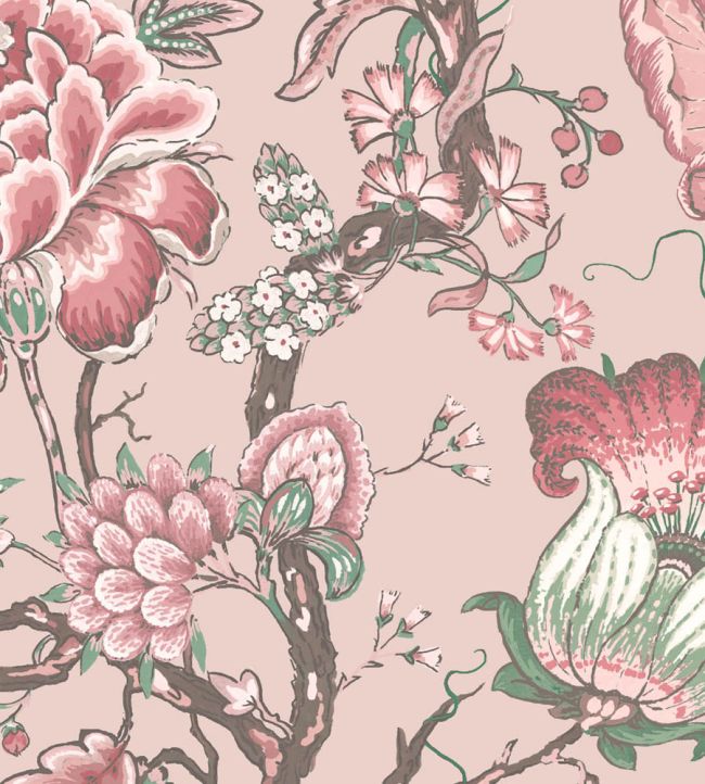 WMF-408-07VD - Arcadia Fabric - Blush - Woodchip & Magnolia