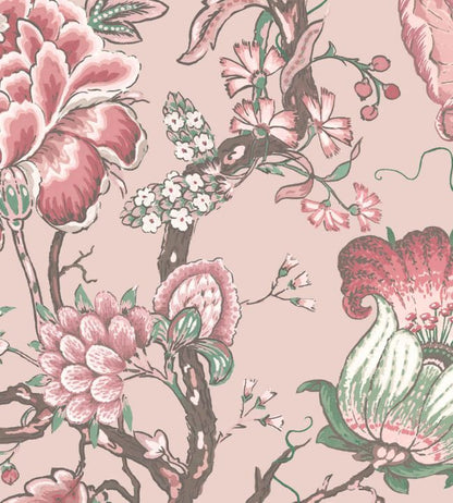 WMF-408-07VD - Arcadia Fabric - Blush - Woodchip & Magnolia