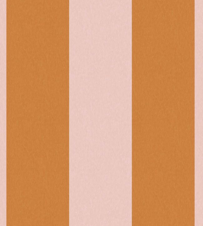 WMF-413-04LD - Awning Stripe Fabric - Pink Cloud Gorse - Woodchip & Magnolia
