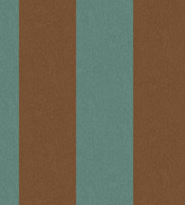 WMF-413-08LD - Awning Stripe Fabric - Jade - Woodchip & Magnolia
