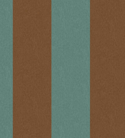 WMF-413-08LD - Awning Stripe Fabric - Jade - Woodchip & Magnolia
