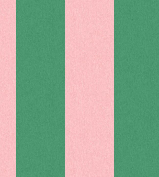 WMF-413-10LD - Awning Stripe Fabric - Watermelon - Woodchip & Magnolia
