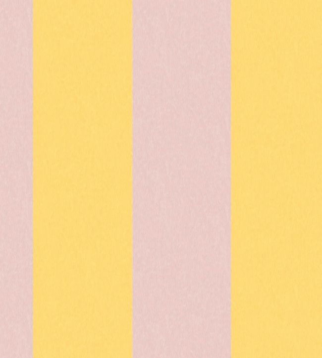 WMF-413-11LD - Awning Stripe Fabric - Lemon Sherbet - Woodchip & Magnolia
