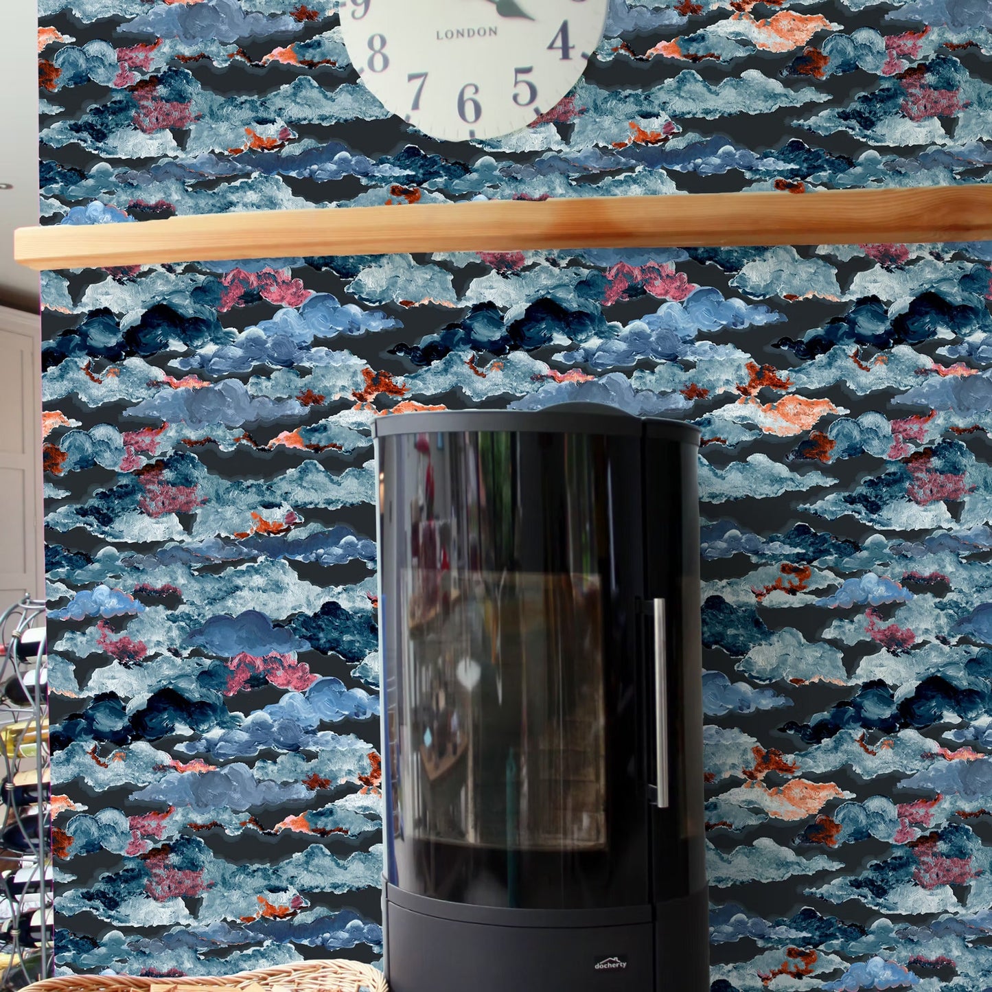 Les Nuages Wallpaper