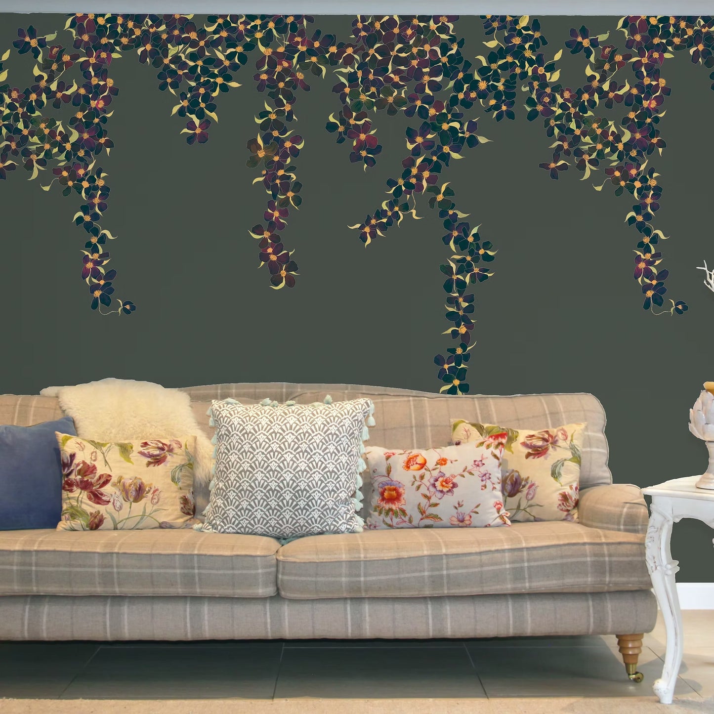 Clematis Wallpaper Mural