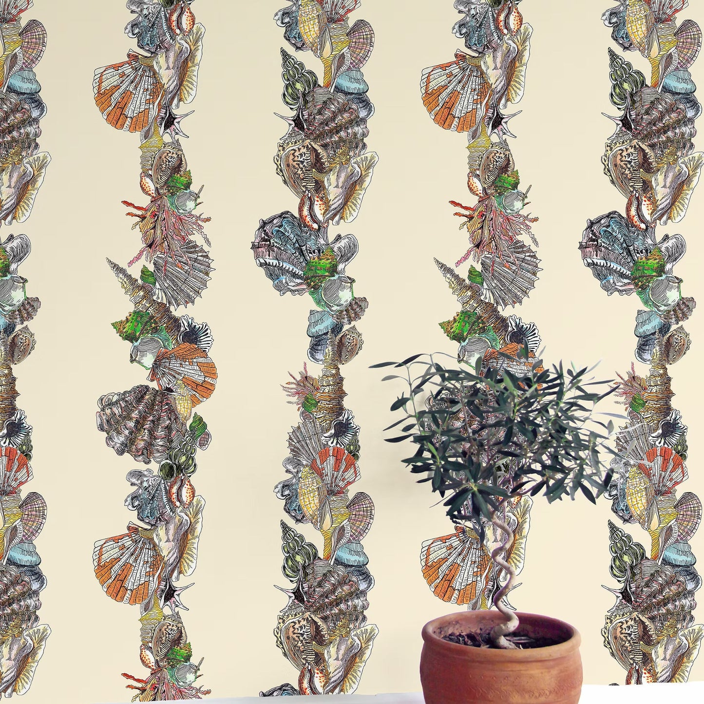 Neptune Stripe Wallpaper