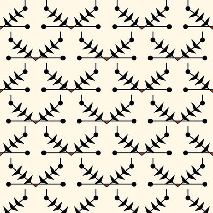 Atomic Trellis Wallpaper