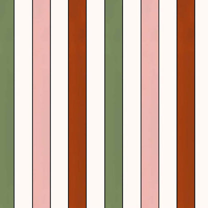 French Stripes Wallpaper