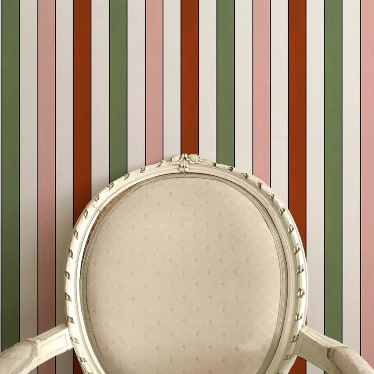 French Stripes Wallpaper
