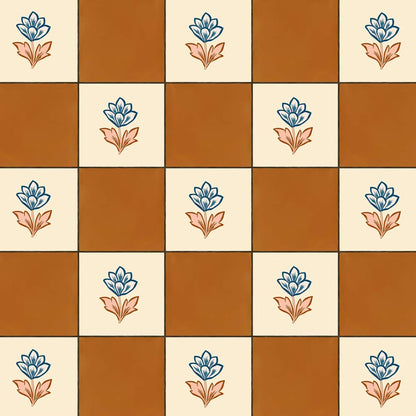 Indian Checks Wallpaper