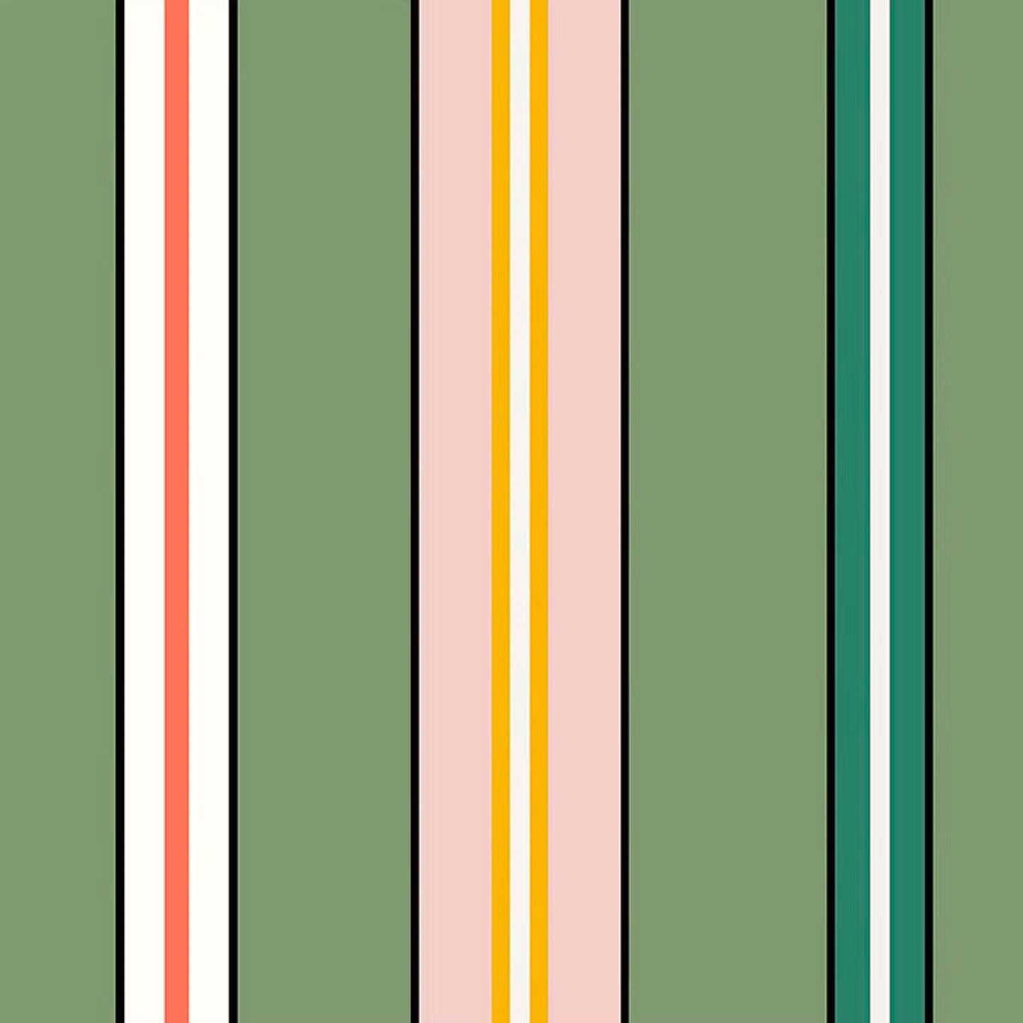Sporty Stripes Wallpaper