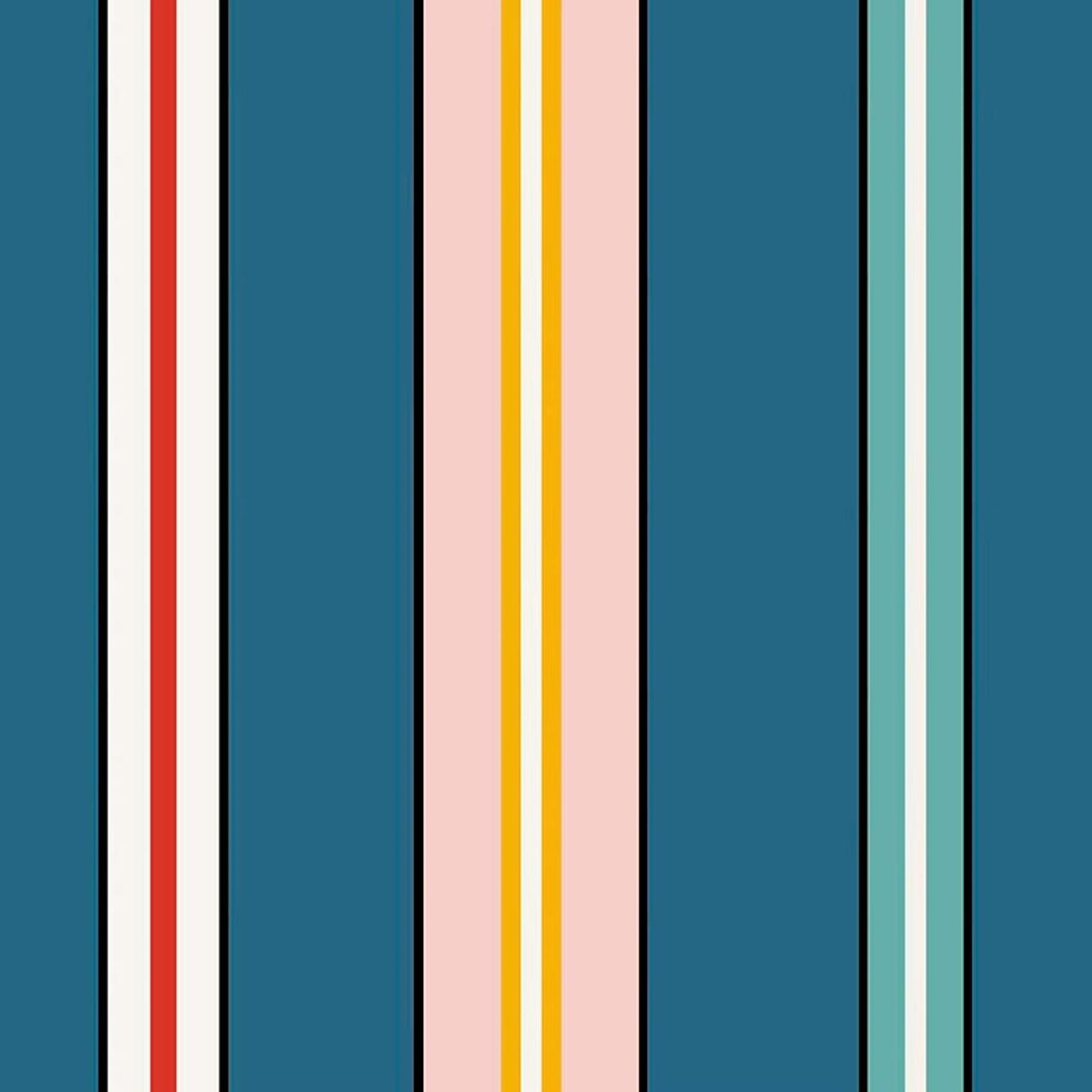 Sporty Stripes Wallpaper
