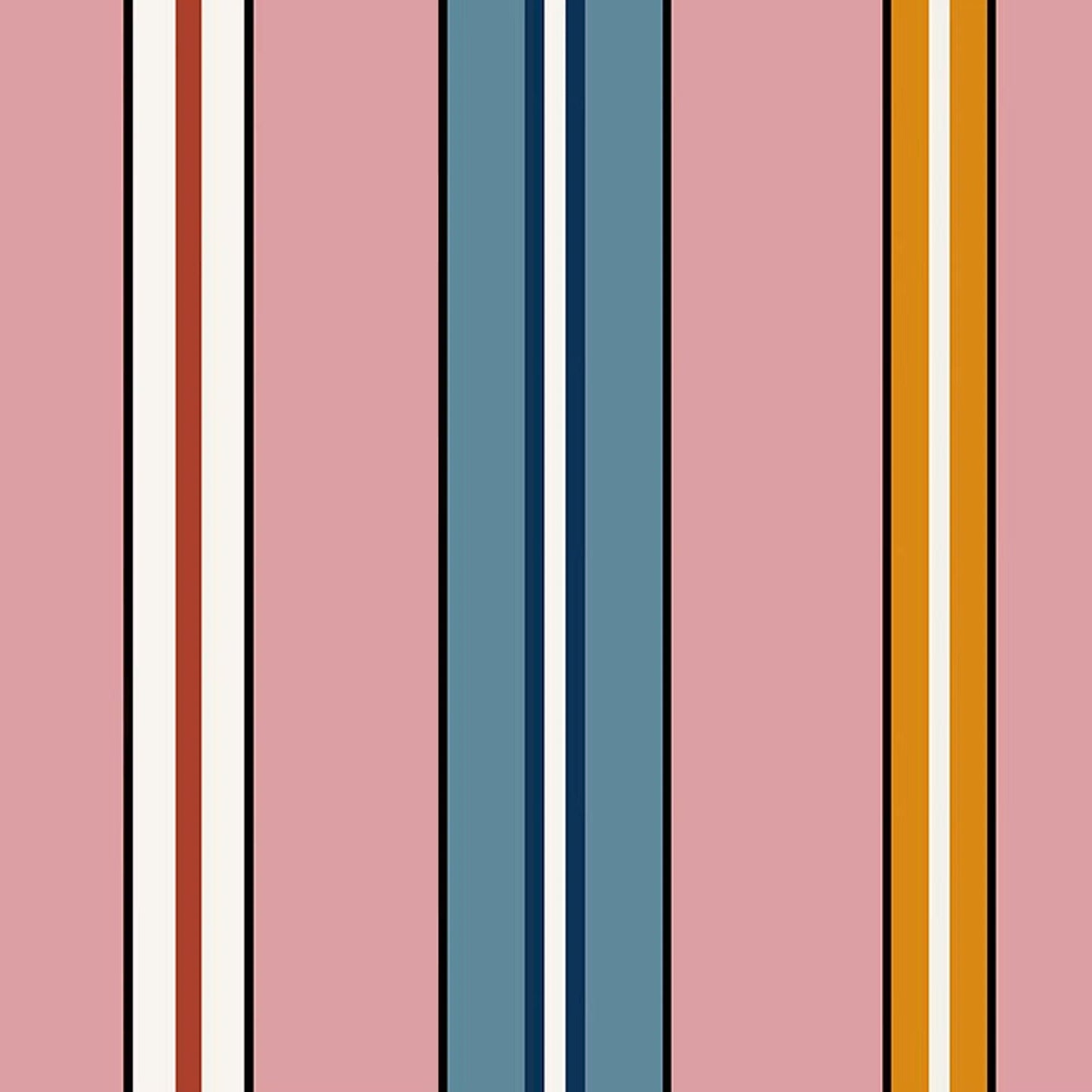 Sporty Stripes Wallpaper