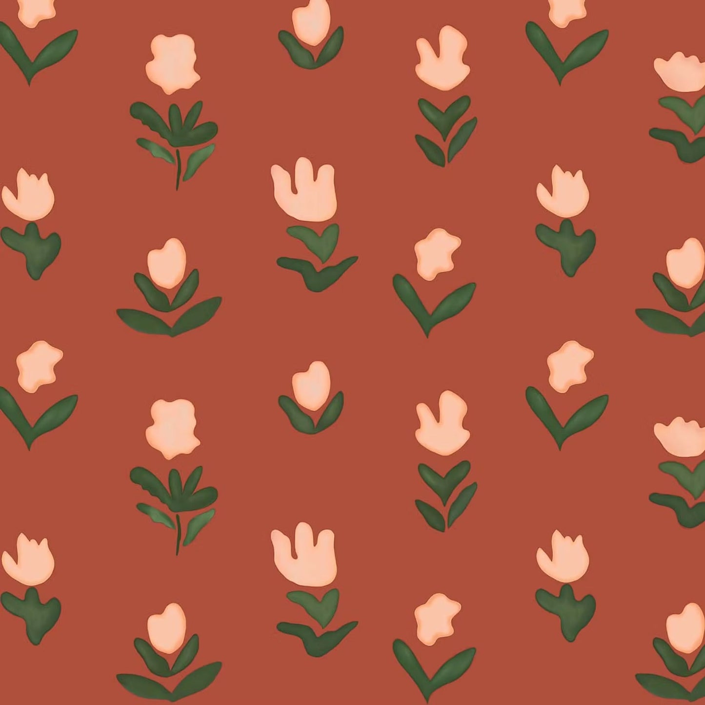 Little Wild Tulips Wallpaper