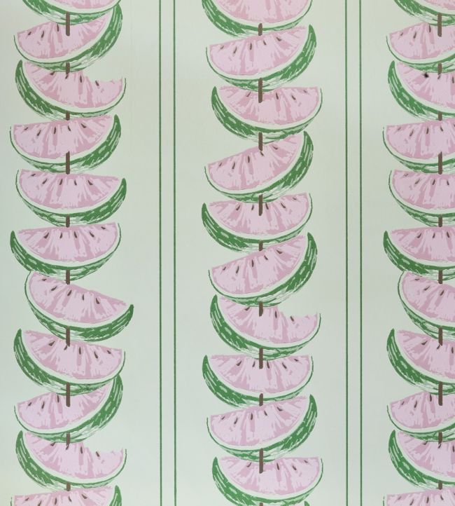 Watermelon Wallpaper - Pink / Green - BG1800102 - Barneby Gates