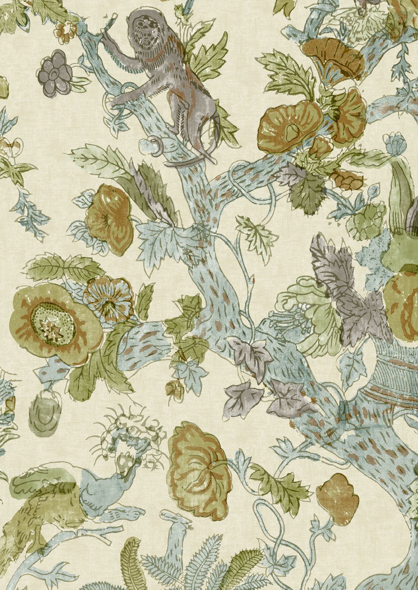 Wild Thing Wallpaper - Ginger Kiwi