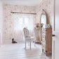 Wild Flower Wallpaper - Pink - Shabby Chic