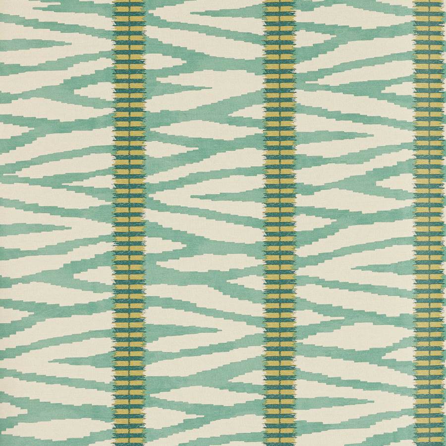 Wilder Wallpaper - Teal - J188W-02 - Jane Churchill
