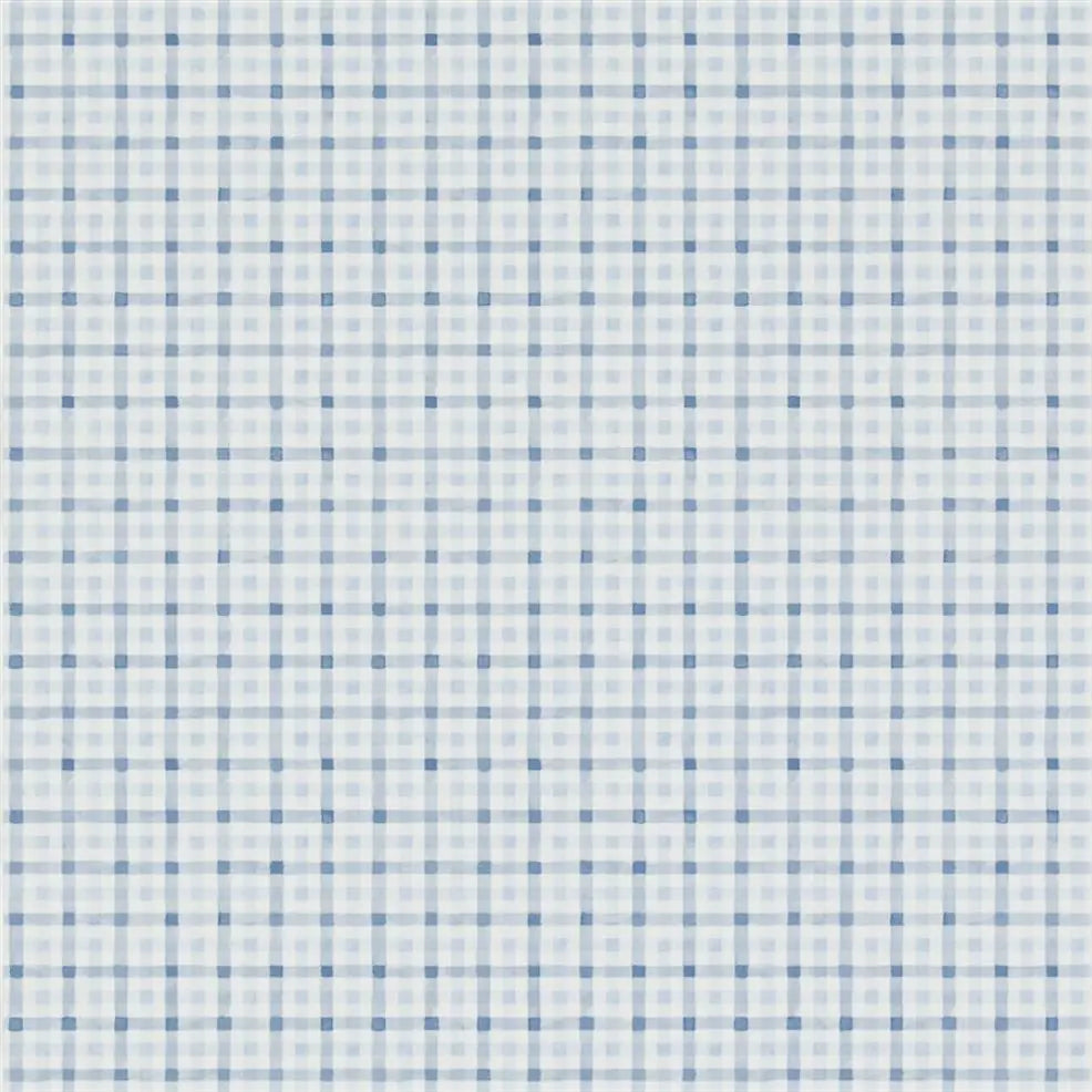 Willow Check Wallpaper - Delft - P587/02 - Designers Guild
