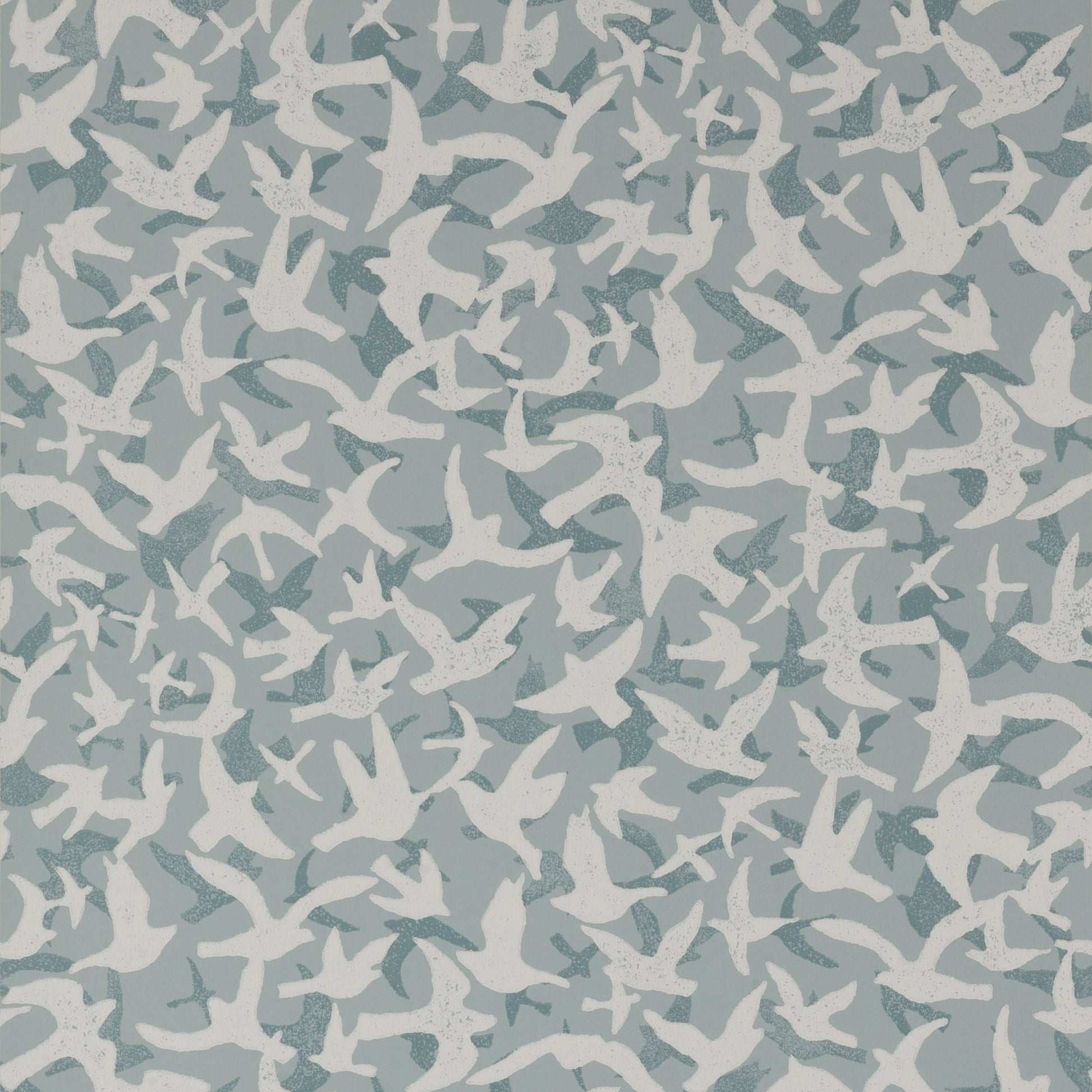 Windsong Wallpaper - Blue - J176W-03 - Jane Churchill