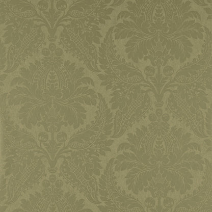 Malmaison Damask Wallpaper - Old Gold - ZCON311996
