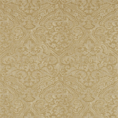 Renaissance Damask Wallpaper - Warm Gold - ZCON312025