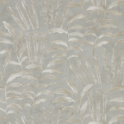 Highclere Wallpaper - Zinc - ZDAR312860
