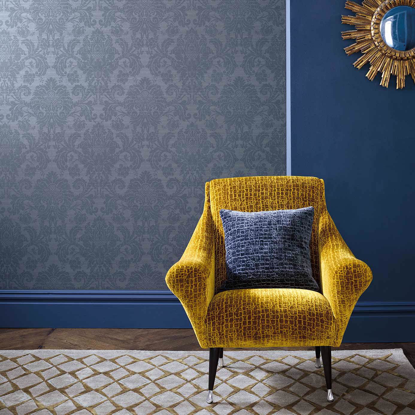 Crivelli Wallpaper - Antique Bronze - ZPAL312682