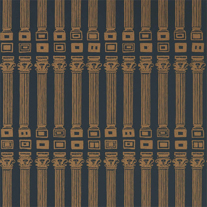 Columns Wallpaper - Vine Black/Antique Gold - ZPLW312969