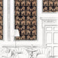 Sicilian Lion Wallpaper - Bone Black/Coppper - ZPLW312979