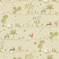A Wave for Joan Wallpaper - Light Olive - Josephine Munsey - JMW-104111 - Premier Wallcovering