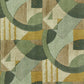 Abstract 1928 Wallpaper - Antique Olivine - ZRHW312887 - Zoffany