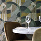 Abstract 1928 Wallpaper - Taupe - Zoffany - ZRHW312889 - Morris Wallpaper