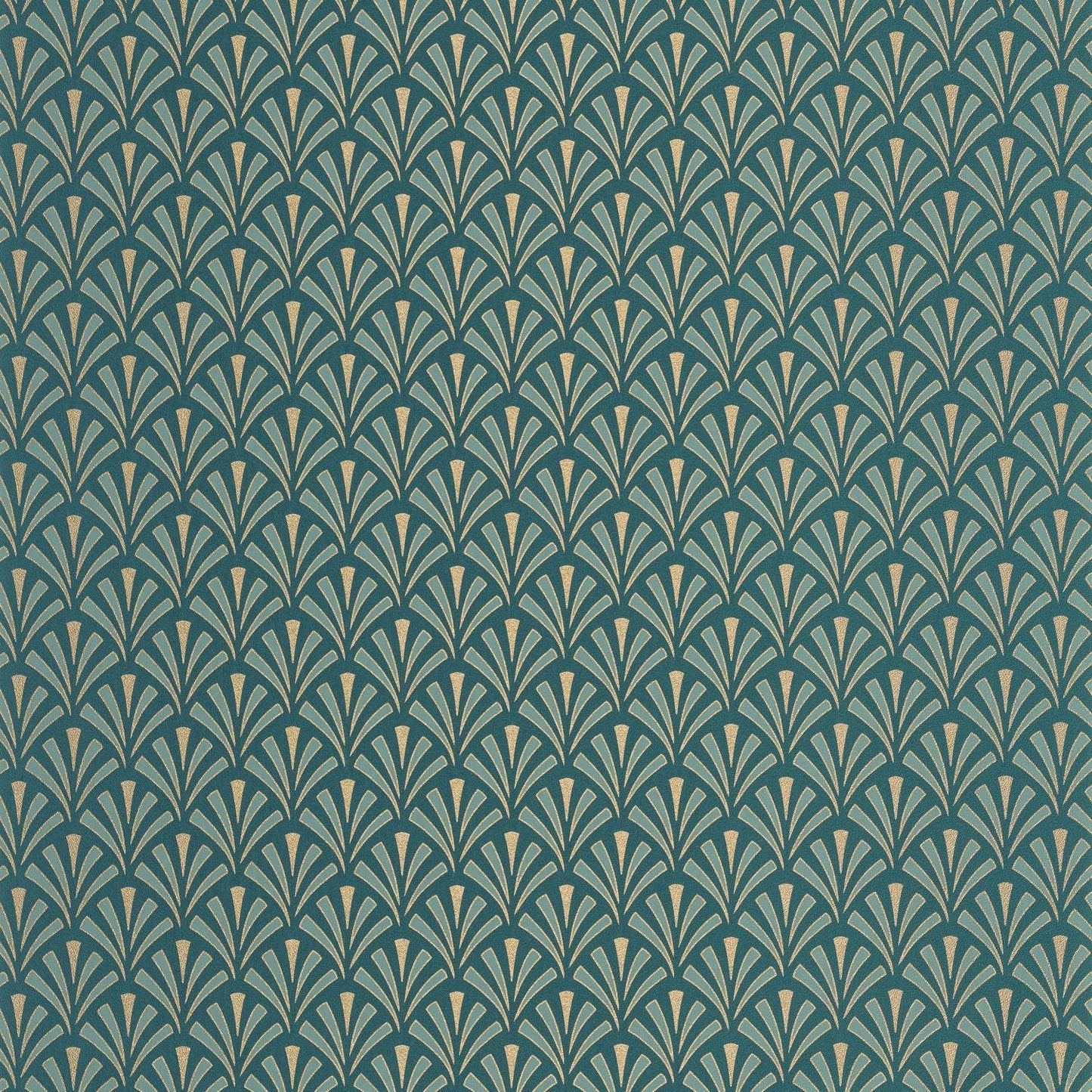 Abundance Wallpaper - Bleu Canard - Caselio - 105306127