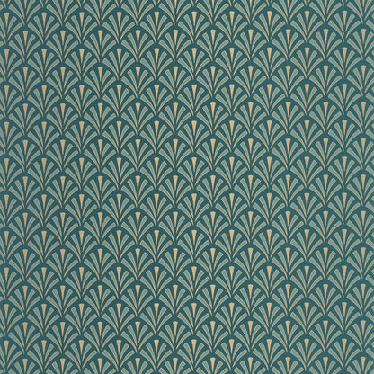 Abundance Wallpaper - Bleu Canard - Caselio - 105306127