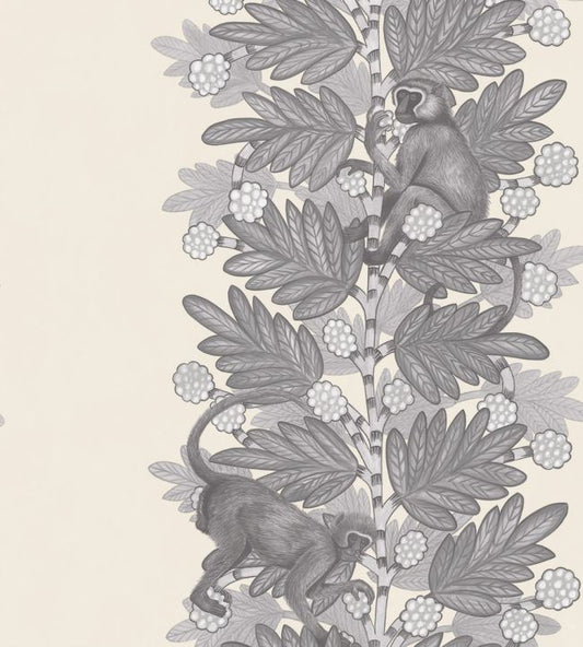 Acacia Wallpaper - Soot & Snow on Parchment - 109/11053 - Cole & Son - Premier Wallcovering