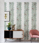 Acacia Wallpaper - Duck Egg & Print room Blue on White - 109/11052 - Cole & Son - Premier Wallcovering