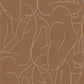 Academie Gallery Wallpaper - Terracotta - Casadeco - 86108307 - Premier Wallcovering