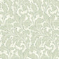 Acanthe Arts and Crafts Wallpaper - Vert Amande - Casadeco - 86367114 - Premier Wallcovering