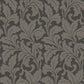 Acanthe Arts and Crafts Wallpaper - Noir - Casadeco - 86369515 - Premier Wallcovering