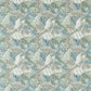 Acanthus Outdoor Fabric - Mineral Blue/Linen - Morris & Co - 227116 - Premier Wallcovering