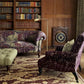 Acanthus Tapestry Fabric - Grape/Heather - Morris & Co - 230271 - Premier Wallcovering