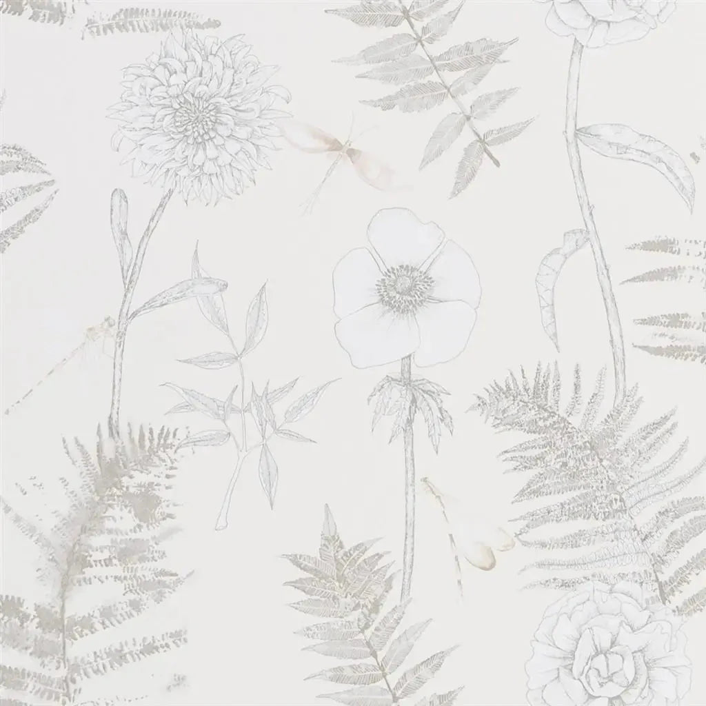Acanthus Wallpaper - Ivory - PDG1022/05 - Designers Guild