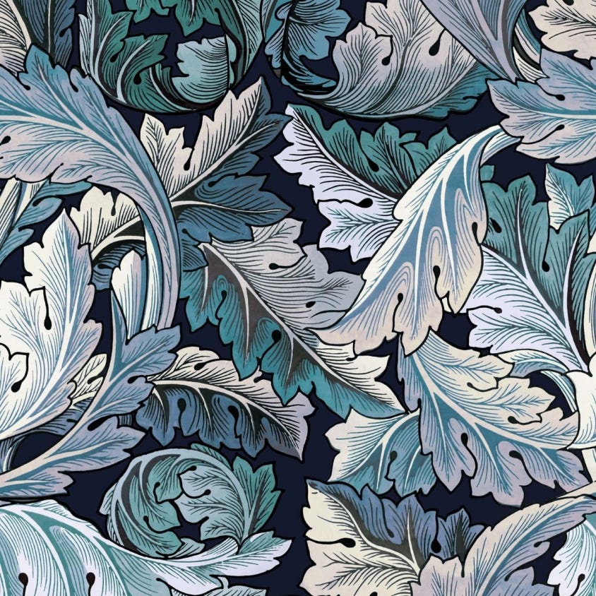 Acanthus Wallpaper - House of Hackney - 1 - WA - ACA - DI - B&M - XXX - Premier Wallcovering