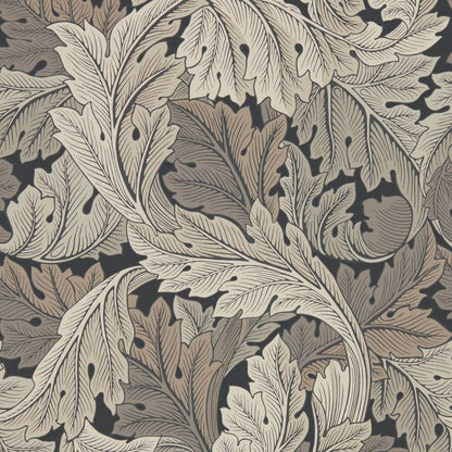 Acanthus Wallpaper - Charcoal/Grey - 216442 - Morris & Co - Premier Wallcovering