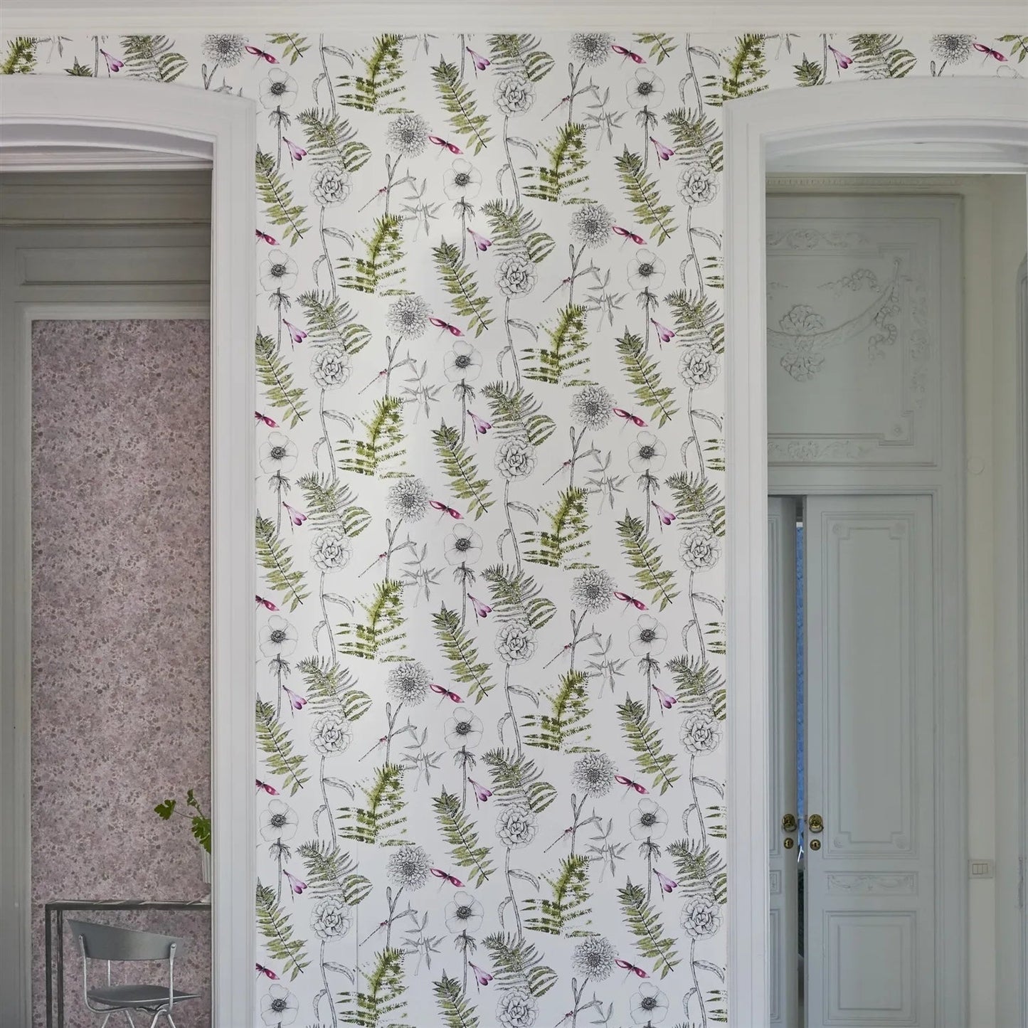 Acanthus Wallpaper - Ivory - PDG1022/05 - Designers Guild
