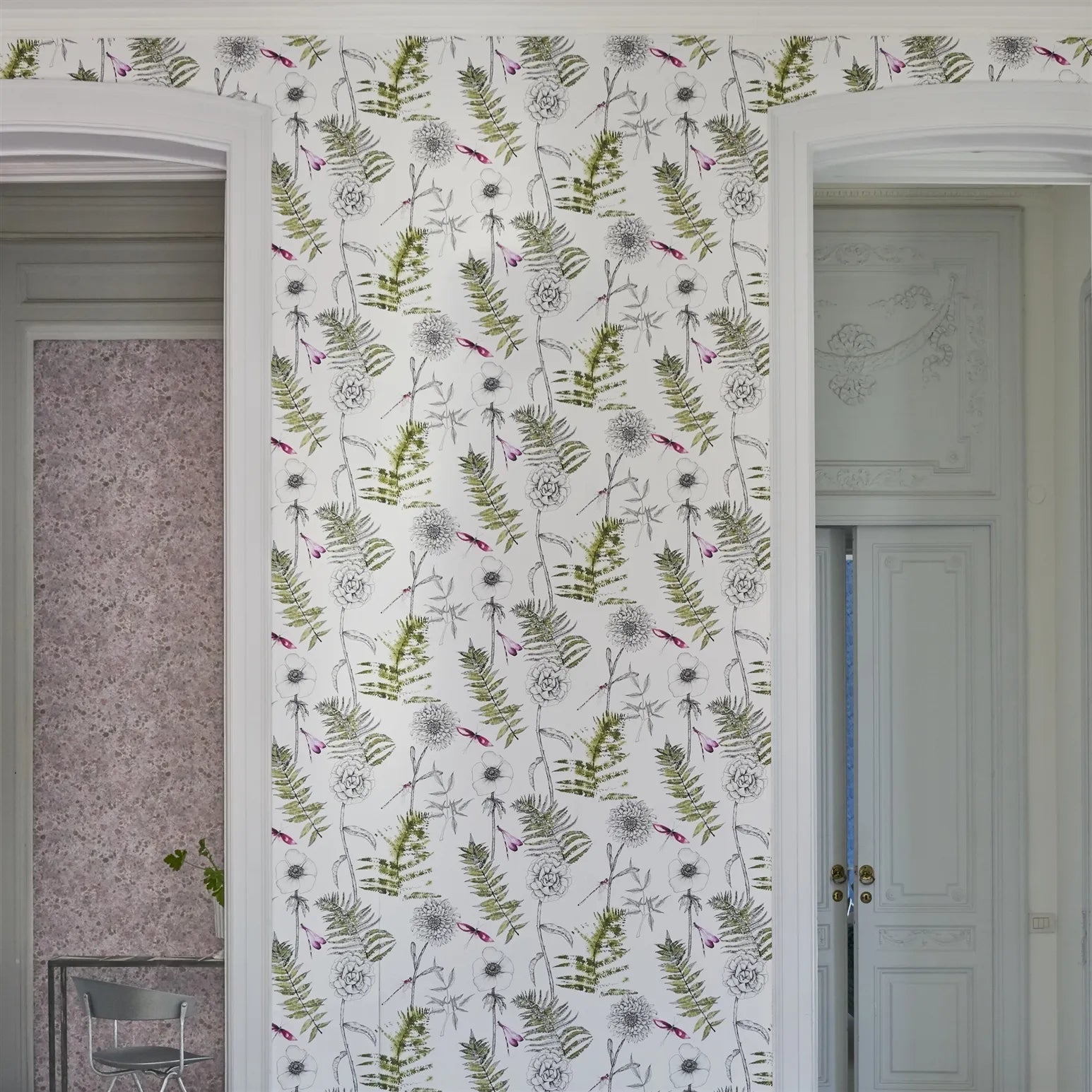Acanthus Wallpaper - Ivory - PDG1022/05 - Designers Guild