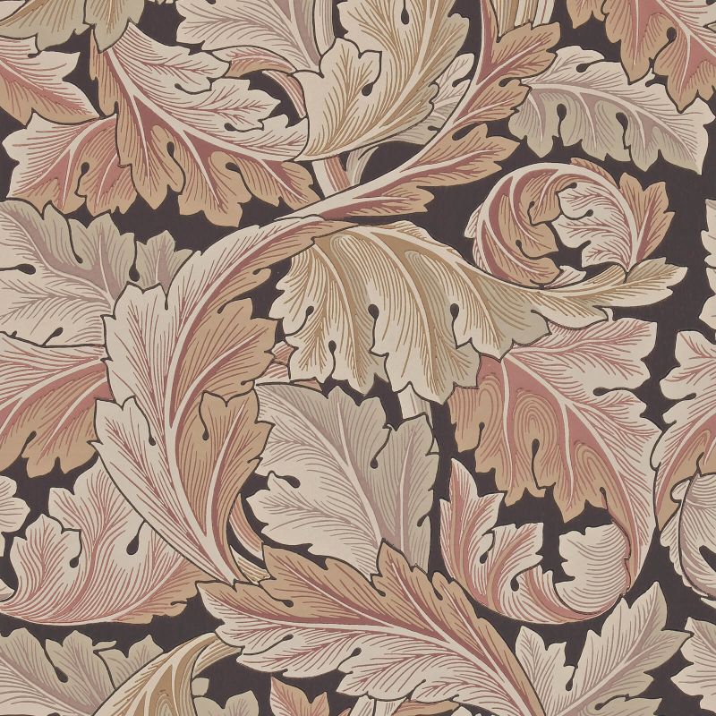Acanthus Wallpaper - Terracotta - 212551 - Morris & Co - Premier Wallcovering