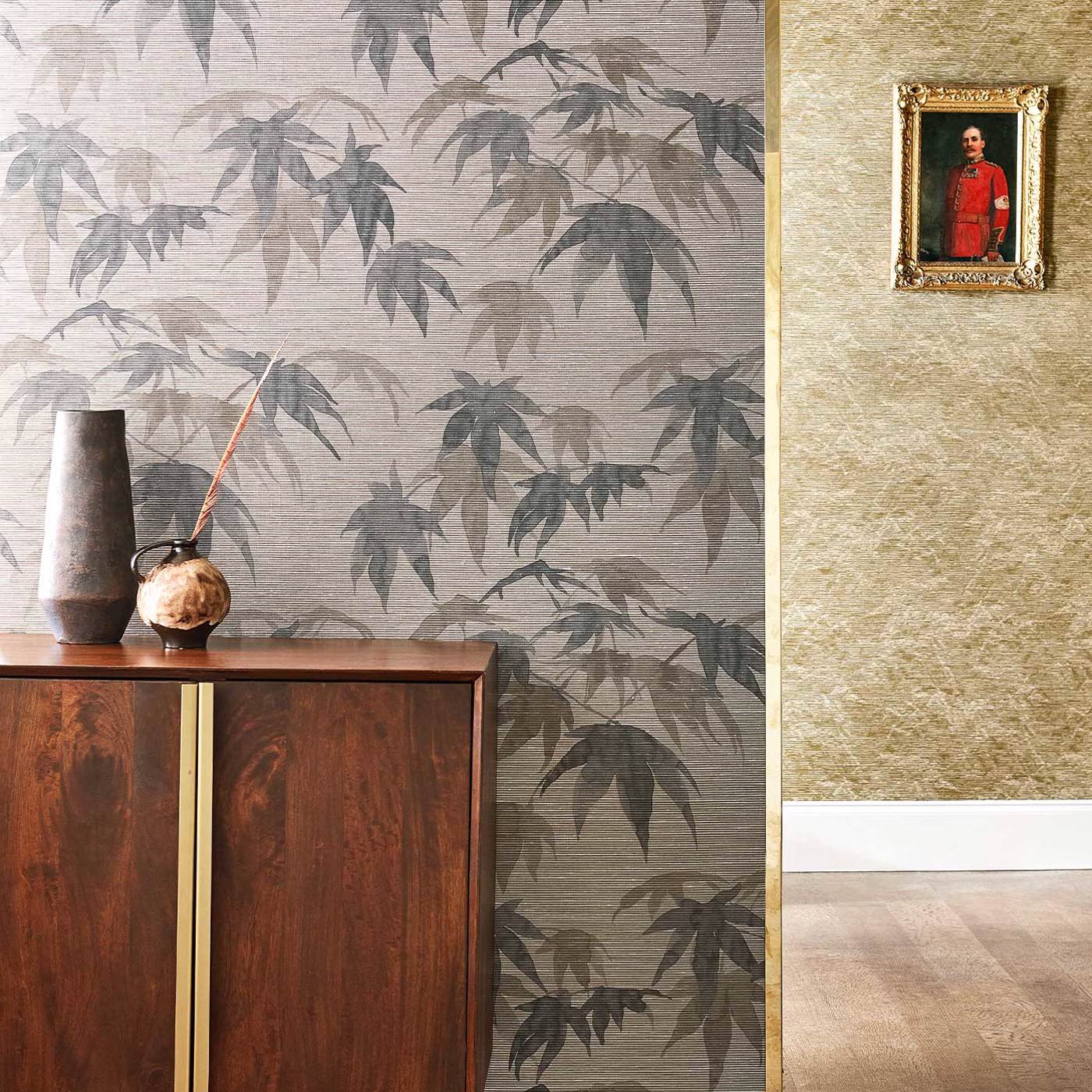Acer Wallpaper - Ash/Pewter - ZAKA312495 - Zoffany