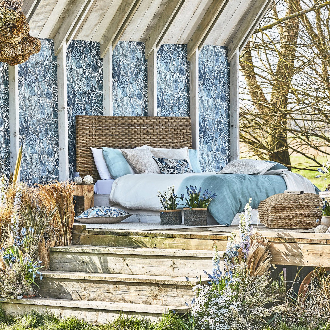 Acropora Wallpaper - Exhale/Murmuration - HTEW112780 - Harlequin - Premier Wallcovering